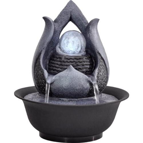 Water Fountain Decoration Office Desk Feng Shui Wheel Home Decoration Home Trend Decoration Relocation Opening Gift