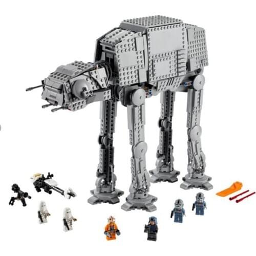 In Stock 2021 New 1267pcs Star Fighter 75288 79211 At- At Walker Moc Motor Building Blocks Toys Christmas Gifts