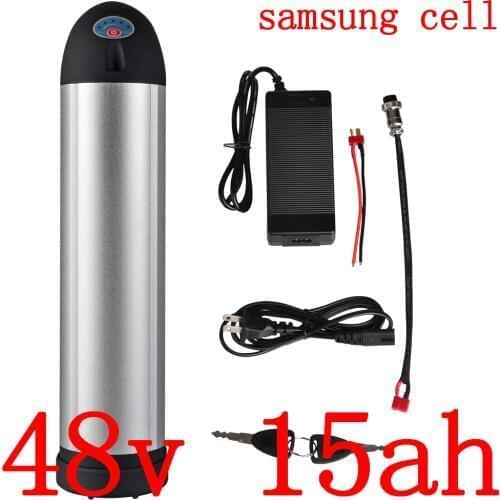 48V battery 48V 15AH Electric Bicycle Battery 48v 9ah 12ah 15ah lithium battery use samsung cell fit 48V 500W 750W 1000W motor