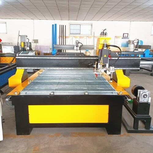 Best Manufacturer CNC Plasma Cutting Machine Cutter 1325/1530/2030/2060 CNC Plasma Flame Combined Metal Cutting Machine