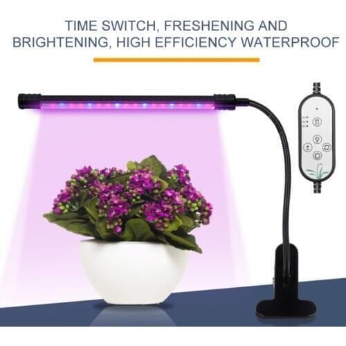 2020 New Full Spectrum USB Power Supply LED Multi-head Waterproof Plant Growth Light indoor garden nursery Flower Seedling lamp
