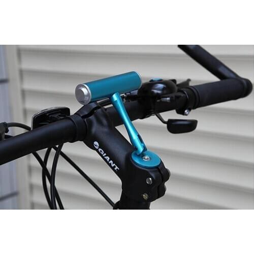 New T Type Bicycle Handlebar Lamp Aluminum Mount Bracket Holder Phone Mount Extender Expansion Rack