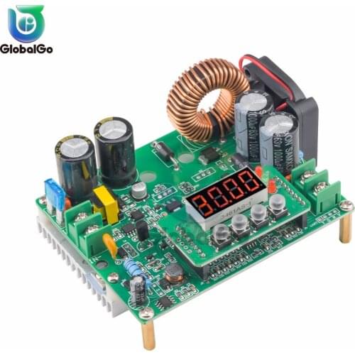 DC-DC Buck Converter Step Down Module DKP6012 Power Supply Output 0V-60V 12A Digital Control Voltage Reducer Board