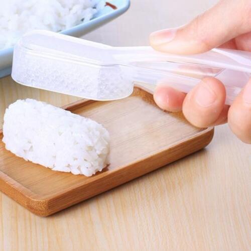 Simple Manual Sushi Molds With Handle Portable DIY Handmade Rice Ball Molds For Children Bento