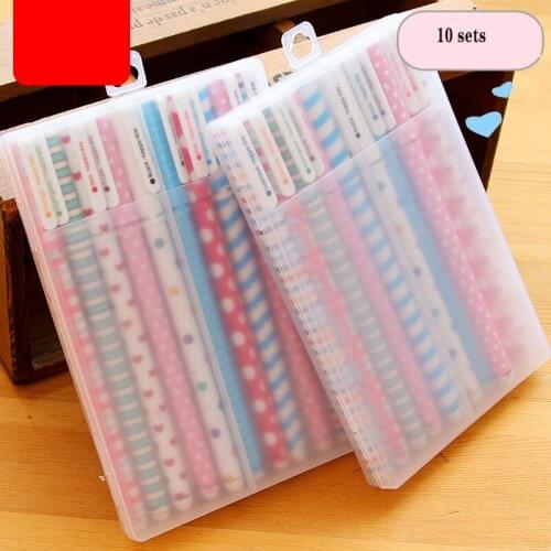 Watercolor Ｐen Ｃolor Ｇel Ｐen Ｂlack Ｗater-based Ｐen 10 Ｃolor Ｃreative Ｃute Ｓeries Ｓet Ｗater Ｐen Ｆashion Ｇift Ｓet Ｃhildren Ｓtudent