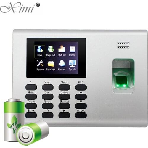 ZK K40 Linux System TCP/IP USB SSR Biometric Fingerprint Time Attendance Door Access Control System With Built In Battery