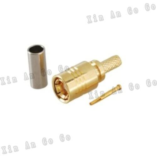 SMB female crimp RF connector SMB female crimp Jack for RG316 RG174 LMR100 coaxial cable fast ship