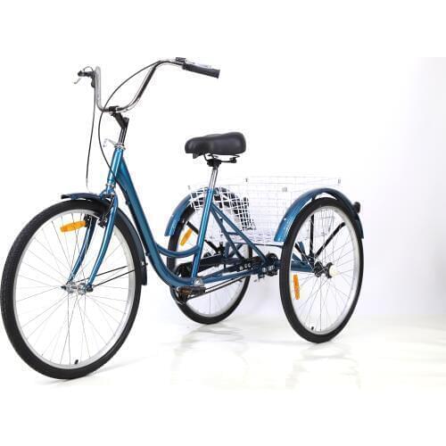 20/24 / 26inch tricycle outdoor riding Pedicab shopping tricycle touring bike Tricycle rear axle