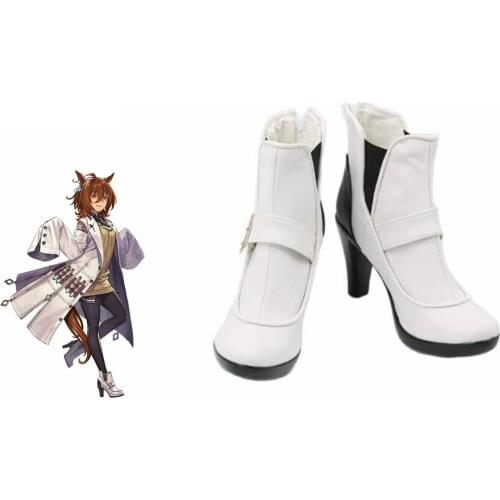 Unisex Anime Cos Agnes Tachyon Cosplay Costumes Boots Shoes Halloween Christmas Party Custom Made