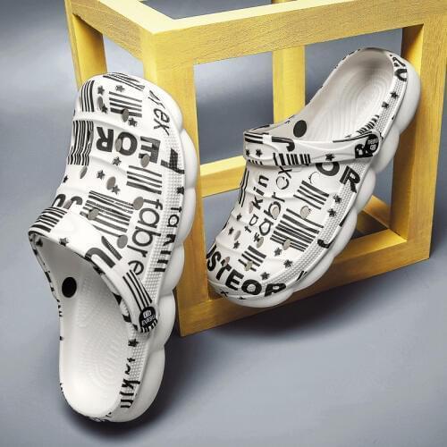 High Quality Digital Camouflage Mens Beach Sandals Outdoor Summer Sea Aqua Shoes Wading Sneaker Gardon Hollow Clogs Shoes