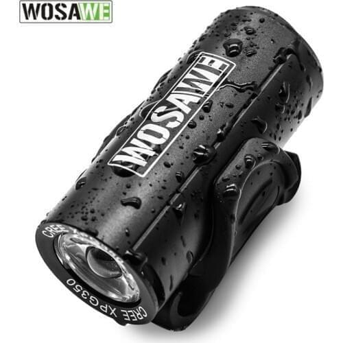 Wosawe Mini USB Rechargeable Cycling Bike Light Front Bicycle Headlight Powerful Strong T6 Waterproof Bicycle Light Lanterna