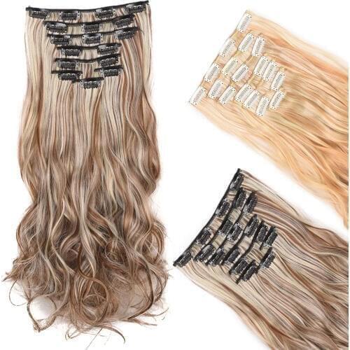 Накладные волосы на заколках YXCHERISHAIR China At AliExpress