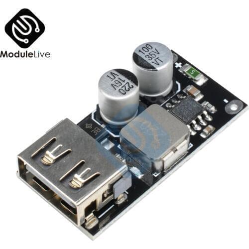 QC3.0 QC2.0 USB DC-DC Buck Converter Charging Module 6-32V 9V 12V 24V to Fast Quick Charger Circuit Board 3V 5V 12V Step down