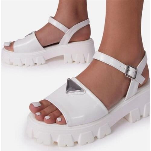 Wedge heels casual womens high heels platform sandals summer shoes 2021 new sandals XL 35-43 open toe shoes