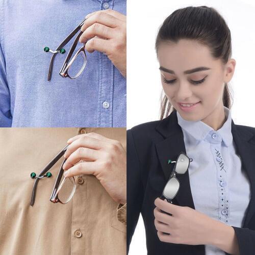 2 Pcs Magnetic Glasses Sunglasses Spectacles Clip Earphone Key Lens Holder Pin NYZ Shop
