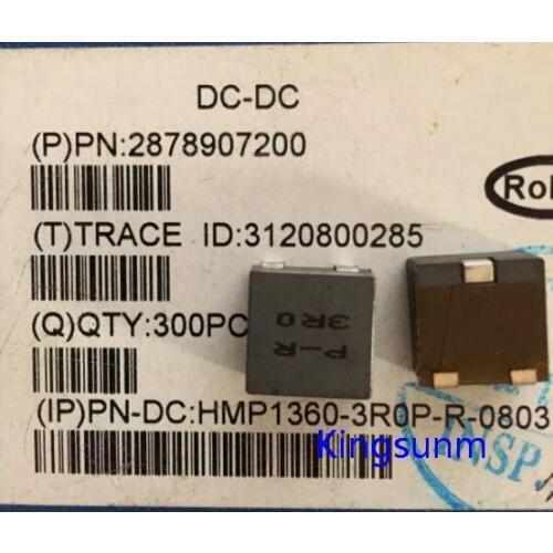 Free shipping 10pcs A flat copper wire large current high power 3uH HMP1360-3R0P-R 13X13X6mm chip inductor