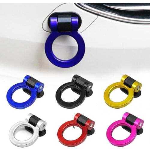 Towing Hook Racing Ring with Wrench Round Car Trailer Hook for Vehicle caravan accessories фаркоп для автомобиля remorque