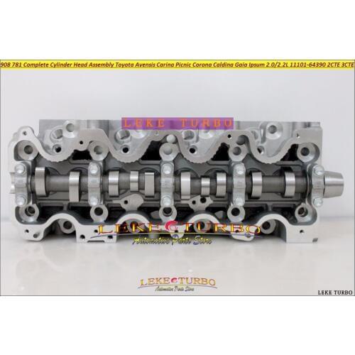908 881 3C 3CTE Complete Cylinder Head Assy For TOYOTA Avensis Carina Picnic Corona Caldina Gaia Ipsum 2.0D 2.2TD 8v 11101-64390