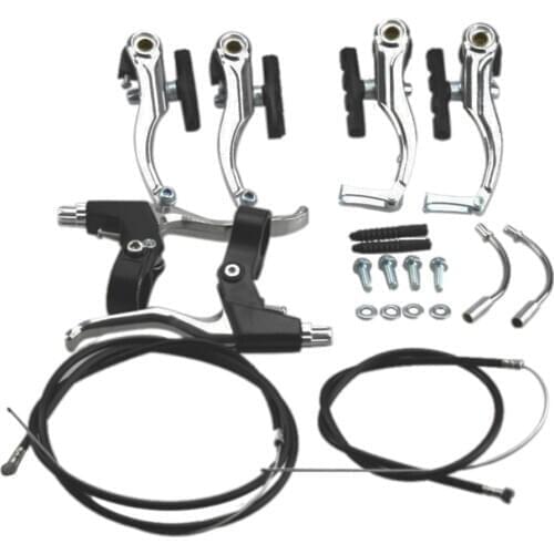 Mountain Bike V Brake Kit Handle Bar Aluminum Road Bike V Brakes for Cycling Bike Accessories