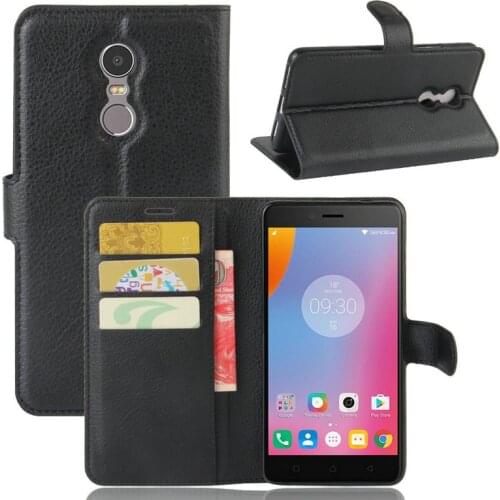 2021 for Lenovo K6 Plus Wallet Flip Leather Case For Lenovo K6 Note Vibe K6 Note K53a48 Leather Phone Cover Case with Stand Etui