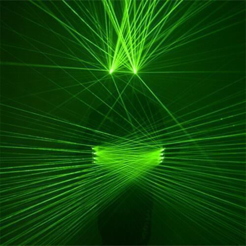 SJ81 Laser man projector glow props dj gloves green laser beams 1 pairs laser light glasses party stage show wears 4pcs laser ds