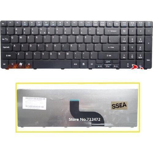 SSEA New US Keyboard English for Gateway NE56R31U NE56R34U NE56 NE56R10u NE51B NE56R NE56R27U NE71B
