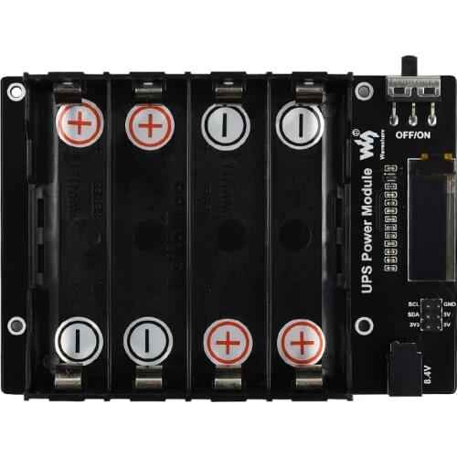 Nvidia Jetson Nano Uninterruptible Power Supply UPS Module Stable 5V Power Output for Jetson Nano
