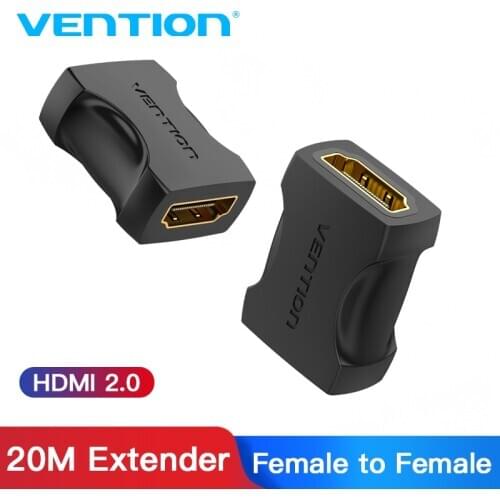Vention HDMI Extender Female to Female Connector 4K HDMI 2.0 Extension Converter Adapter Coupler for PS4 HDMI Extender Cable new