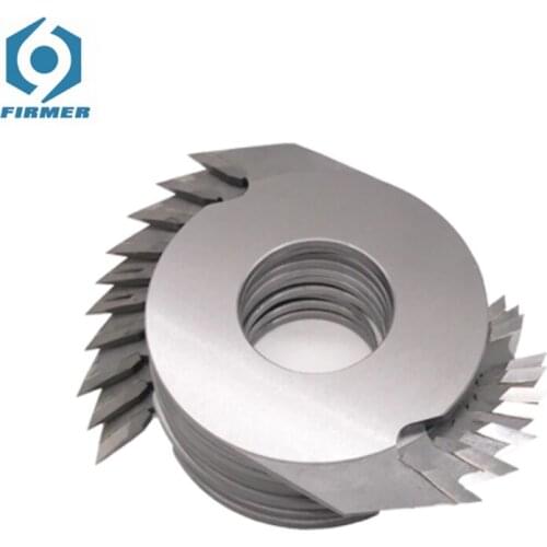 160 Dia 4mm thickness finger joint cutter 65Mn HRC40-43 splicing quantity good applicable processing material soft and hard wood