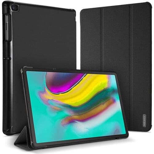 Luxury Tablet Case for Samsung Tab S6 10.5 T860/T865/T867 Smart Sleep-Wake DOMO Series Trifold Protective Case Cover Quality