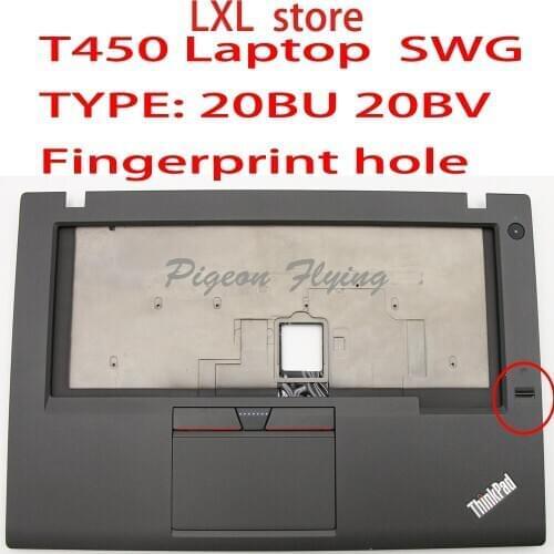 SB30H55674 for Thinkpad T450 laptop 20BU 20BV C cover SWG With Fingerprint hole touchpad FRU 00HN551 100%ok