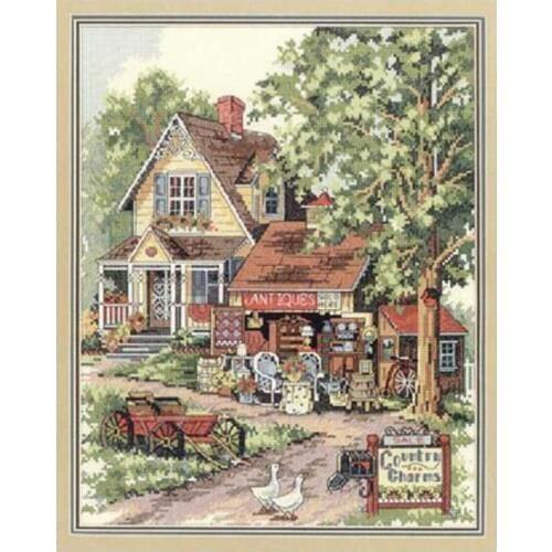 Farm scenery patterns Counted Cross Stitch 11CT 14CT 18CT DIY Cross Stitch Kits Embroidery Needlework Sets home decor