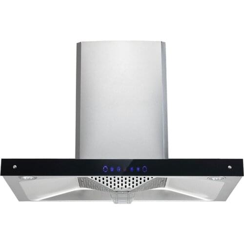 Top Suction Type Range Hood Large Suction Kitchen Hood Smart Somatosensory Cleaning Range Hood