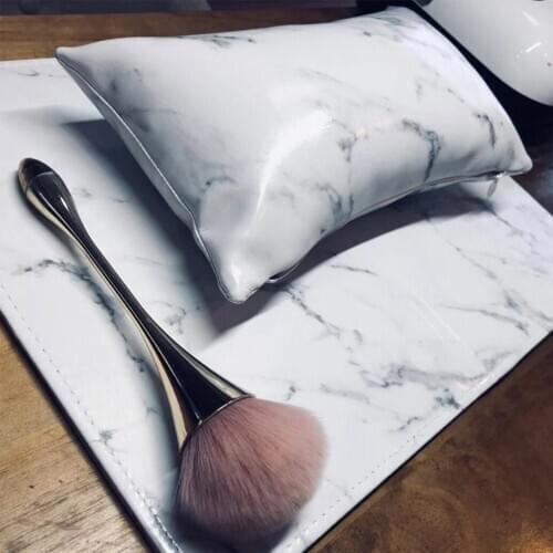 High Quality Artificial Leather Nail Art Hand Cushion Pad Set Hand Arm Rest Pillow Table Mat Manicure Tool