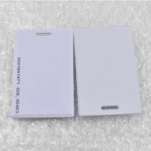 125KHz RFID thick card TK4100 ID smart card Proximity 1.8mm card access control card