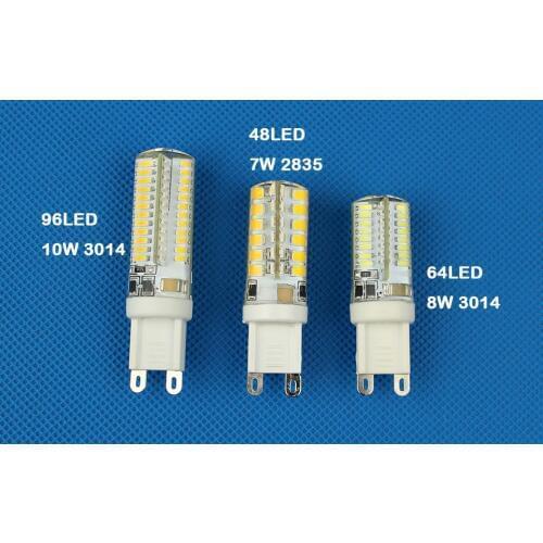 5pcs/lot g9 led 3W 5W AC220V 240V G9 led lamp Led bulb SMD 2835 3014 LED g9 light Replace 30/40W halogen lamp light
