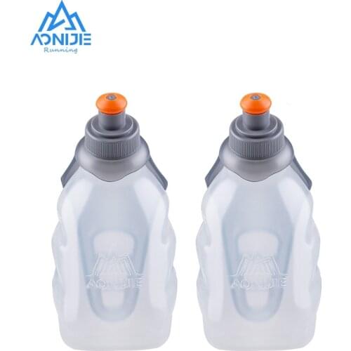 AONIJIE 2 Pcs Water BottlesHydration Kettle Flask Water Storage Container For Outdoor Camping Hiking Trail Running Jogging SD06