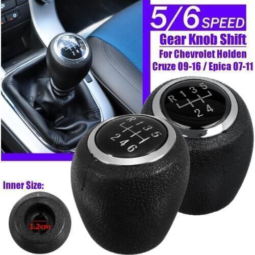 Car 5 6 Speed Manual Gear Stick Shift Knob Lever Shifter Cover For Chevrolet Holden Cruze Epica 2007 2008 2009 2010 2011-2016