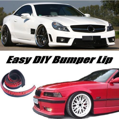 Bumper Lip Deflector For Mercedes Benz SL MB R129 R230 R231 / Front Skirt Spoiler For Car Body Kit Tuning / Stig Recommend