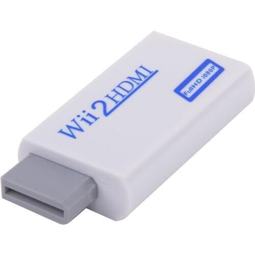 For Wii to HDMI Converter Support FullHD 720P 1080P 3.5mm Audio Wii2HDMI Adapter for HDTV Wii Converter dropshipping
