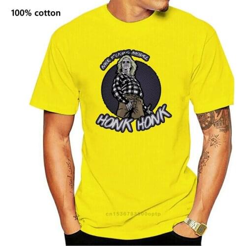 Beetlejuice T Shirt Honk Funny Slogan Cult Film Movie 1980S Classic Funny Tee Shirt
