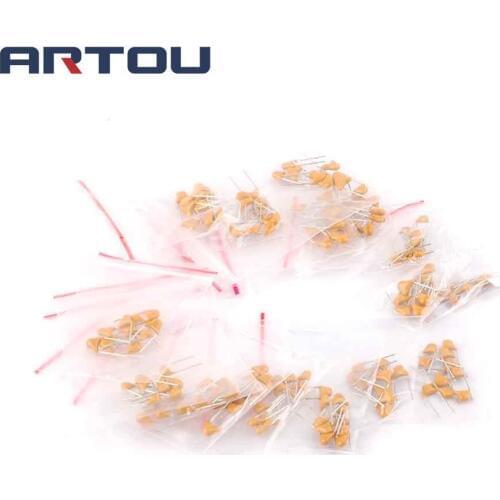 Monolithic Capacitor Kit 15pf-1uf each 10pcs=160pcs