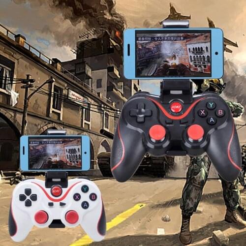 Controller Wireless Bluetooth Gamepad Controller For Android TV Box Tablet PC With Stand Gamepad геймпад триггеры Trigger mobile