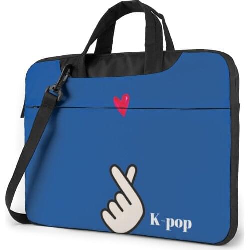 Kpop Laptop Bag Case Kawaii Bike Computer Bag Messenger Shockproof Laptop Pouch