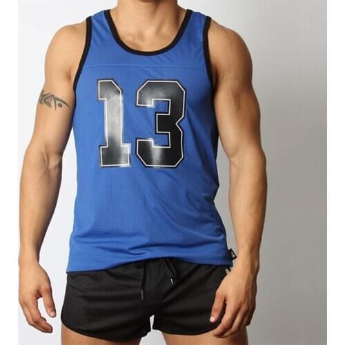 Casual print men Tank Tops men Board beach shorts sets fitness sleeveless vest Men Tracksuits Set Male Sets Basketball jersey