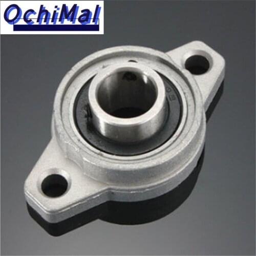 New Durable 8/10/12/15/17mm Bore Diameter Zinc Alloy Pillow Block Flange Linear Bearing KFL Series CNC