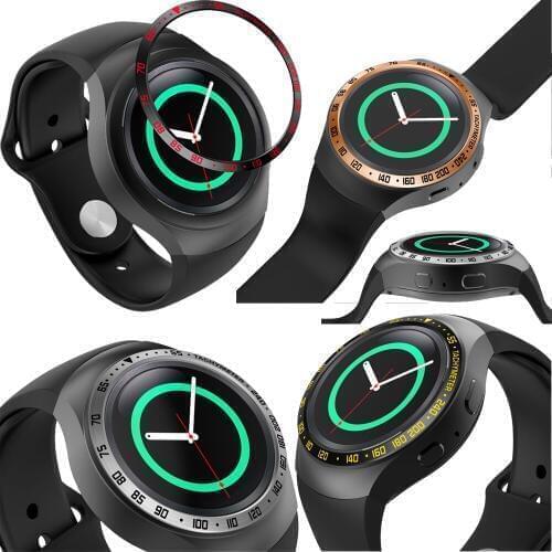 For Samsung Gear S2 SM-R720 new style Watchband Dial Bezel Ring Styling Case Adhesive Cover Anti Scratch Protection sports Bezel