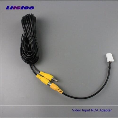 Original Video Input Switch For Toyota Camry XV50 2012~2017 RCA Adapter Connector Convertor Wire Cable Rear View Camera