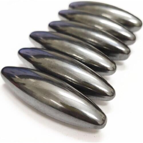 Oval polished ferrite Y30, 60x 18mm permanent ball, 60mm x 18mm, 2-10 / batch