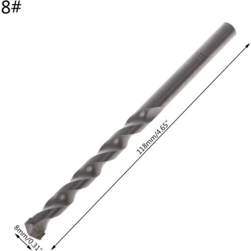 Tungsten Carbide Drill Bit Masonry Tipped Concrete Drilling 4/5/6/8/10mm Power Tool Accessories Dropshipping